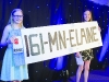 Emer McKiernan and Chloe Keenan, with their sign that won The Best Banner Award at the Monaghan Rose Selection night. Â¬Â©Rory Geary/The Northern Standard