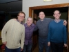 Pictured at the Monaghan Arch Club party at the Monaghan Harps GFC, were (L-R) Eamon Brummitt, Stephen Boylan, William Hollinger and Brendan Haughey. Â©Rory Geary/The Northern Standard