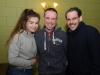 Shauna McDwyer, Ian Hall and Padraig Crudden at the Monaghan Atch Club party at the Monaghan Harps GFC. Â©Rory Geary/The Northern Standard