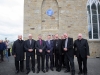 At the unveiling of the plaque to Archbishop John Joseph Hughes, were some of the clergy that attended the event with Archbishop Eamon Martin, Archbishop of Armagh and Primate of All-Ireland Â©Rory Geary/The Northern Standard