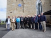 Some of the members of the Clogher Historical Society at the event at St Macartan's Church, Augher, to unveil a plaque in honour of Archbishop John Joseph Hughes. Â©Rory Geary/The Northern Standard