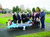 At the opening of the Ballybay Town Park at one of the new play items installed were some of the children from Ballybay Community Creche with behind (L-R) Michael Leonard, Ballybay Clones Municipal District, Cllr Seamus Coyle, Cathaoirleach, Ballybay Clones Municipal District, Minister for Culture, Heritage and Gaeltacht Heather Humphreys TD, Bernie Bradley, Social Inclusion Officer, Monaghan County Council, Cllr Pat Treanor, Nadine Edwards, Chairperson, Ballybay Community Creche, Cllr Cathy Bennett, Cathaoirleach, Monaghan County Council and Cllr Sean Gilliland. Â©Rory Geary/The Northern Standard