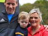 Dessie Duffy, Christian Duffy and Fiona Duffy, taking part in the Wetlands Running Club 5k run, held in Ballybay on Sunday last. Photo: Jimmy Walsh