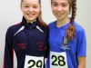 Frea Lee and Cliona Linden, taking part in the County League, Wetlands Running Club 5k run, held in Ballybay. Photo: Jimmy Walsh