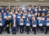 The Beech Hill College Students who received their Junior Cycle Profile of Achievements, at the school with Principal Patrick McArdle and Ms Barbara Gleeson, Year Head. Â©Rory Geary/The Northern Standard