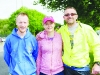 At the Blackwater 10k were (L-R) Peter Lally, Holly Lyons and Billy Flynn. Â©Rory Geary/The Northern Standard