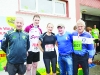 Pictured at the Blackwater 10k were (L-R) Dessie McAree, Eddie Shepard, Ann Marie McAree, Sean McCaffrey and Tommy McCormack. Â©Rory Geary/The Northern Standard