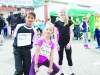 At the Blackwater 10k were (L-R) Julian and Jasmin Coyle and Niamh McElwain. Â©Rory Geary/The Northern Standard