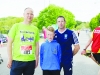 John Kelly, Mark Maguire and Niall Maguire at the Blackwater 10k. Â©Rory Geary/The Northern Standard