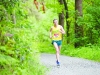 Winner of the 10th Blackwater 10k, Conor Duffy, Glaslough Harriers, during the Rossmore Park section. Â©Rory Geary/The Northern Standard