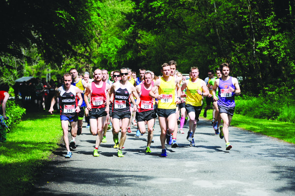 The running starting the Blackwater 10k in Rossmore Park last Sunday. Â©Rory Geary/The Northern Standard