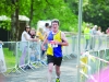 John McCaughey from Clones AC, finishing the Blackwater 10k. Â©Rory Geary/The Northern Standard