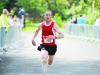 Kieran Cosgrove as he finished the Blackwater 10k. Â©Rory Geary/The Northern Standard