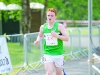 Oisin Fagan from Monaghan Phoenix AC finishing the 3k in 3rd place. Â©Rory Geary/The Northern Standard