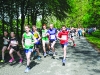 Some of the runners starting the 3k funrun. Â©Rory Geary/The Northern Standard