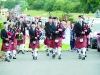 The Brantry Pipe Band leading the parade at the start of the Carrickroe Welcome Home Festival sports day. Â©Rory Geary/The Northern Standard
