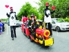 The Corvenieos arriving to Carrickroe Welcome Home Festival in the parade. Â©Rory Geary/The Northern Standard