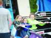 Some of the crowd on one of the fairground rides at the Carrickroe Welcome Home Festival sports day. Â©Rory Geary/The Northern Standard