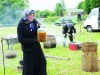 Molly and Johnny McKitterick giving a demonstration of how to make poteen. Â©Rory Geary/The Northern Standard