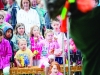 Some of the children watching a fire-eating act by the Corvenieos at the Carrickroe Welcome Home Festival. Â©Rory Geary/The Northern Standard