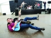 Johnny Brady on the dancefloor with Molly McKitterick during the sports day. Â©Rory Geary/The Northern Standard