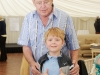 Brendan and Kevin McKenna at the tea-party at Castle Leslie last week. Â©Rory Geary/The Northern Standard