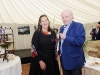 Ronnie Wilson with Sammy Leslie at the victorian tea-party at Castle Leslie, to celebrate 25 years of the tea-rooms at the castle. Â©Rory Geary/The Northern Standard
