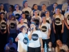 One of the students during the performance at Castleblayney College, along with The Young Americans. Â©Rory Geary/The Northern Standard