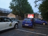 Some of the cars at the drive-in movie Grease at the Clones Canal Festival. Â©Rory Geary/The Northern Standard