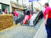 Lightening McQueen going over the ramp during the soapbox race. Â©Rory Geary/The Northern Standard