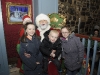 Eva, Keegan and Phoebe Mai Craig with Santa when he visited The Creighton Hotel, Clones. Â©Rory Geary/The Northern Standard