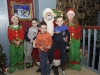 Aaron, Ryan and Adam Smith with Santa in The Creighton Hotel. Â©Rory Geary/The Northern Standard