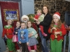 Santa with members of the Crudden family when he visited Clones, last weekend. Â©Rory Geary/The Northern Standard