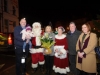 At the switch-on of the Clones Town Christmas lights were (L-R) Cllr Sean Gilliland and Grace, Santa Claus, Michelle Reinhart-McCabe, who switched on the lights, Mrs Claus, Cllr Pat Treanor and Eileen McManus, Ballybay Clones Municipal District. Â©Rory Geary/The Northern Standard
