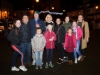 Dooda McGorman with some of his family and friend at the switch-on of the Clones Town Christmas lights last Saturday evening. Â©Rory Geary/The Northern Standard