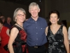 Pictured at the Clontibret Social Club Christmas Party were (L-R) Gretta McDonnell, Paul Reilly and Angela Hannon. Â©Rory Geary/The Northern Standard