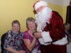 Santa with Rosemary Coyle and Lilian McQuaid at the Clontibret Social Club Christmas Party. Â©Rory Geary/The Northern Standard