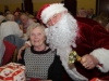 Elizabeth Lowey and Santa at the Clontibret Social Club Christmas Party in the Clontibret Community Centre. Â©Rory Geary/The Northern Standard