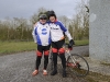 Gerry Treanor, Truagh and Fiona Flynn, Ballybay, who cycled with the Cycle Against Suicide on Monday. Â©Rory Geary/The Northern Standard