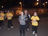 Two of the runners approaching the finishline of the Monaghan Darkness Into Light 5k. Â©Rory Geary/The Northern Standard