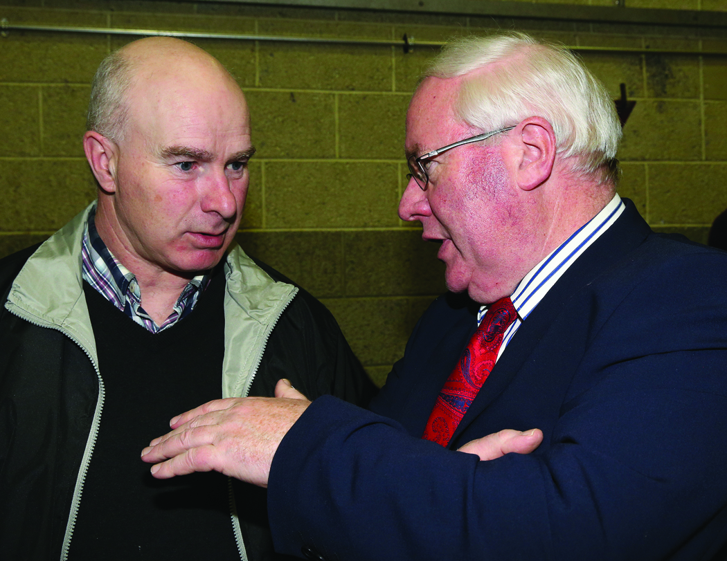 Brendan Smith at the Cavan-Monaghan Count Centre.  Pic.  Pat Byrne.