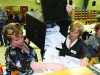 Ballot boxes being emptied on Saturday morning at the Cavan-Monaghan Count Centre.  Pic.  Pat Byrne.