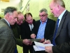 Checking the tallys at the Cavan-Monaghan Count Centre on Saturday last.  Pic.  Pat Byrne.