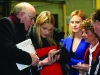 At the Cavan-Monaghan Count Centre on Saturday last are (L-R) Bernard O'Brien, Ciara McPhillips, Eva Humphreys, Eimhear Holohan and Eoin Lavery.  Pic.  Pat Byrne