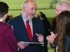 CaoimhghÃ­n Ã CaolÃ¡in in the Cavan-Monaghan Count Centre on Sunday morning last.  Pic.  Pat Byrne.