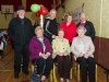 At the Emyvale Tidy Town's 50th anniversary celebrations were front (L-R) Marie Murphy, Nancy McCluskey and Mae McAree. Behind (L-R) Frank Murphy, Fabian Murphy, Marie Kerr and Seamus McAree. Â©Rory Geary/The Northern Standard