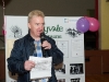 Chairman of the Emyvale Tidy Town's speaking at their 50th anniversary celebrations which were held in the Emyvale Leisure Centre, last Sunday. Â©Rory Geary/The Northern Standard