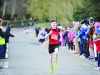 Oran Hamilton from 3Ways AC, who was the winner of the Boys U-14 1000m race. Â©Rory Geary/The Northern Standard