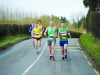 Tony Ward and Alo Grew, right, during the Glaslough Harriers 5k last Sunday. Â©Rory Geary/The Northern Standard