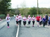 Some of the Tyholland Ladies Team, as the reached the finish-line of the Glaslough Harriers 5k. Â©Rory Geary/The Northern Standard